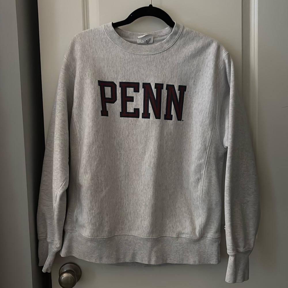 UPENN reverse weave champion crewneck